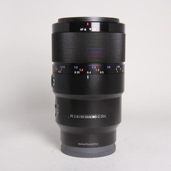 Used Sony FE 90mm f/2.8 Macro G OSS Lens