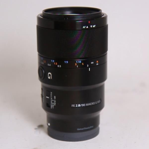 Used Sony FE 90mm f/2.8 Macro G OSS Lens