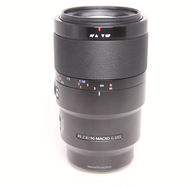 Used Sony FE 90mm f/2.8 Macro G OSS Lens