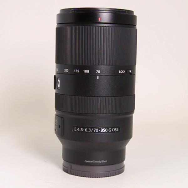 Used Sony E 70-350mm F4.5-6.3 G OSS Telephoto Zoom Lens