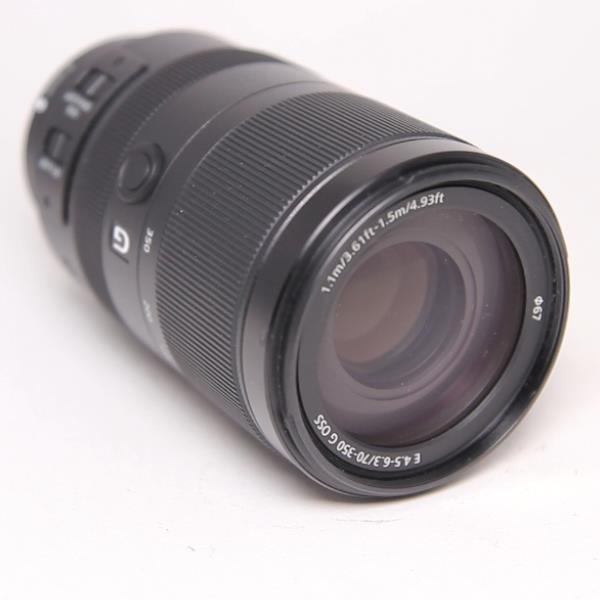 Used Sony E 70-350mm F4.5-6.3 G OSS Telephoto Zoom Lens