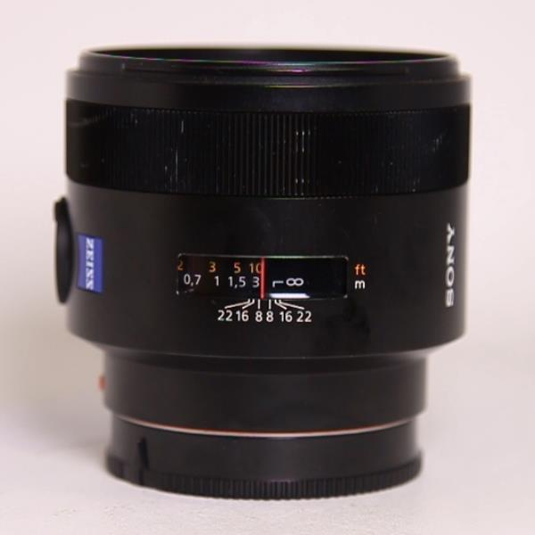 Used Sony A-Mount 50mm Lens f/1.4 Carl Zeiss Planar T* ZA SSM