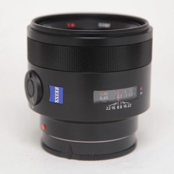 Used Sony A-Mount 50mm Lens f/1.4 Carl Zeiss Planar T* ZA SSM