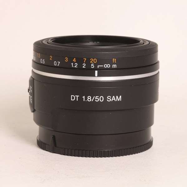 Used Sony DT 50mm f/1.8 SAM Prime Lens