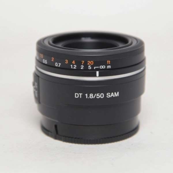 Used Sony DT 50mm f/1.8 SAM Prime Lens