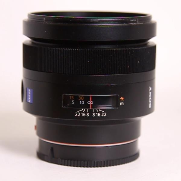 Used Sony A-Mount 85mm lens f/1.4 ZA Planar T*