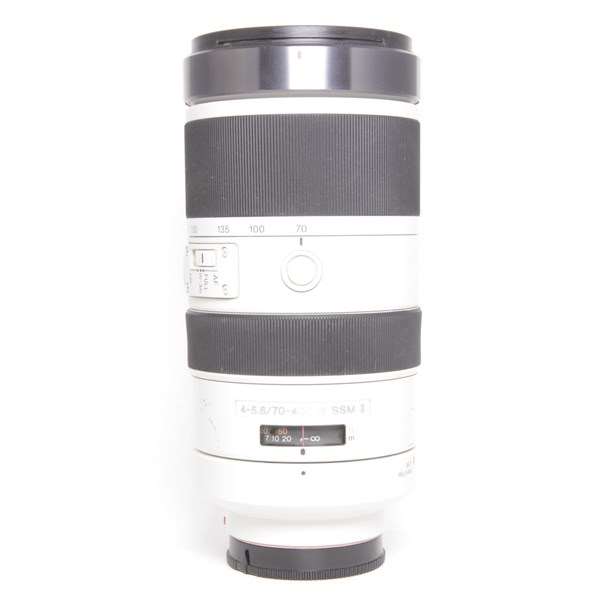 Used Sony 70-400mm f/4-5.6 G SSM II Lens White