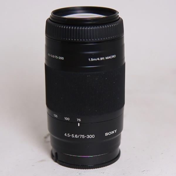 Used Sony Alpha 75-300mm f4.5-5.6 Zoom Lens