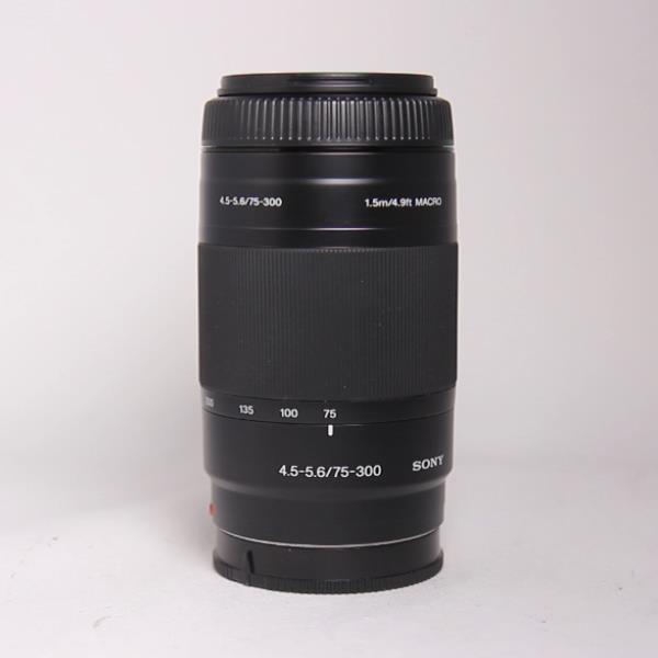 Used Sony Alpha 75-300mm f4.5-5.6 Zoom Lens