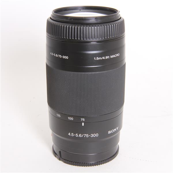 Used Sony Alpha 75-300mm f4.5-5.6 Zoom Lens