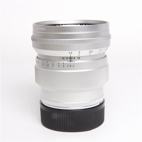 Used Voigtlander 75mm f/1.5 Nokton Aspherical Vintage Line Silver - VM Mount
