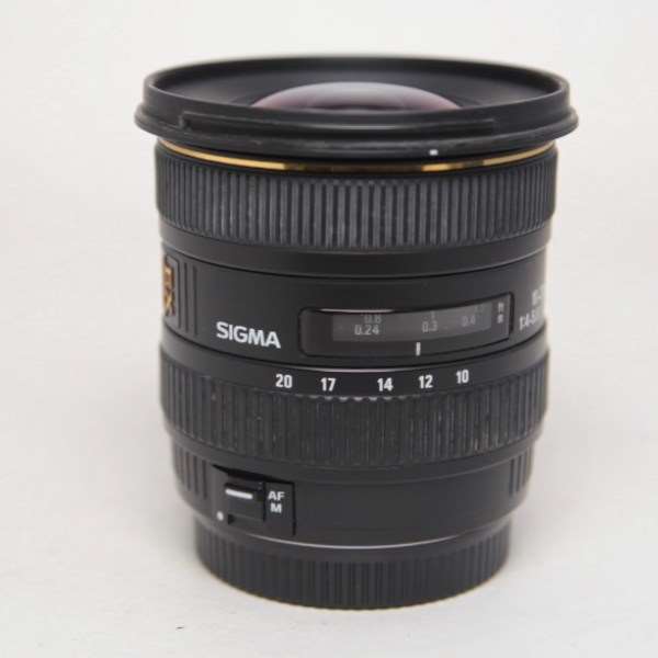 Used Sigma 10-20mm f/4-5.6 EX DC HSM Canon