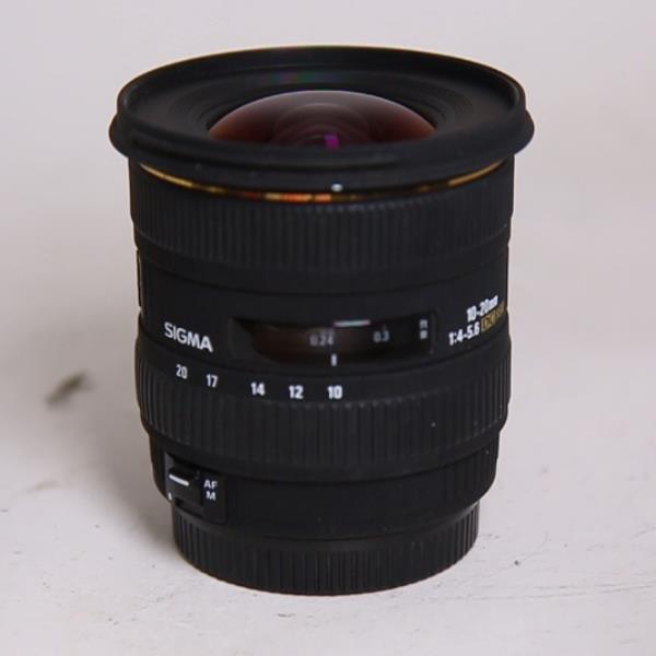 Used Sigma 10-20mm f/4-5.6 EX DC HSM Canon