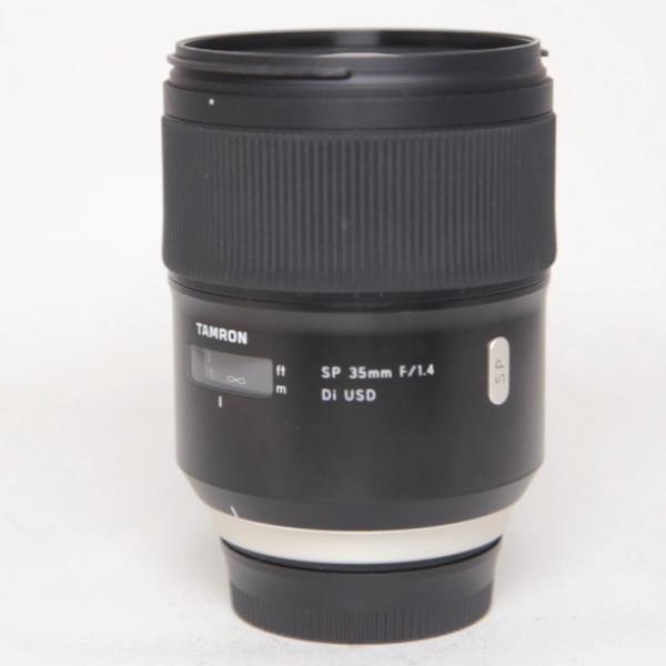 Used Tamron SP 35mm f/1.4 Di USD Prime Lens Nikon F