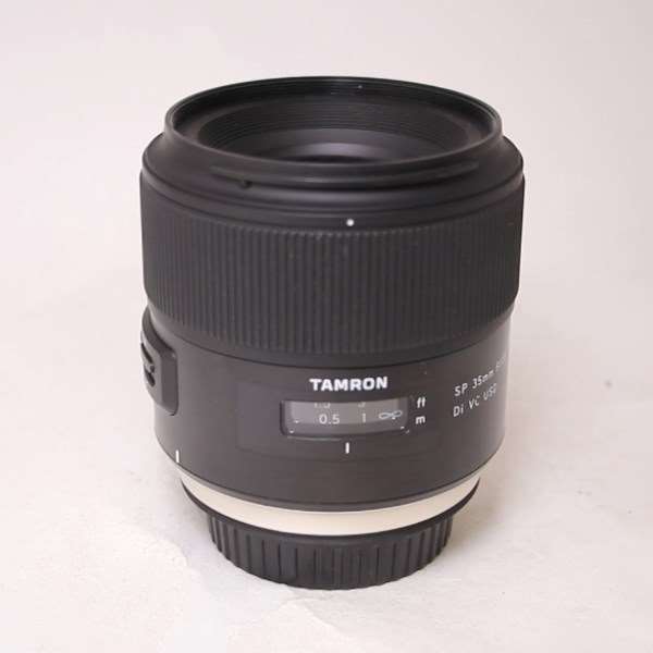 Used Tamron SP 35mm F1.8 Di VC USD Lens - Canon Fit