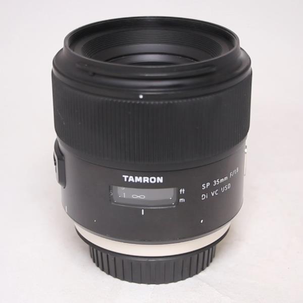 Used Tamron SP 35mm F1.8 Di VC USD Lens - Canon Fit