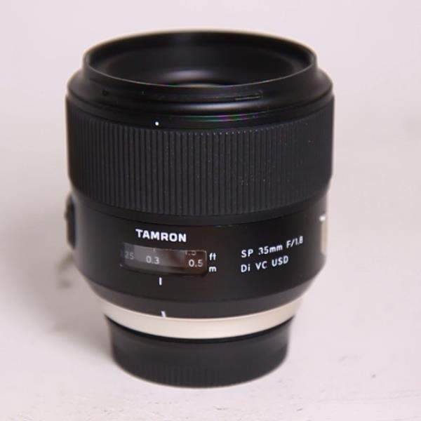 Used Tamron SP 35mm f/1.8 Di VC USD Prime Lens Nikon F