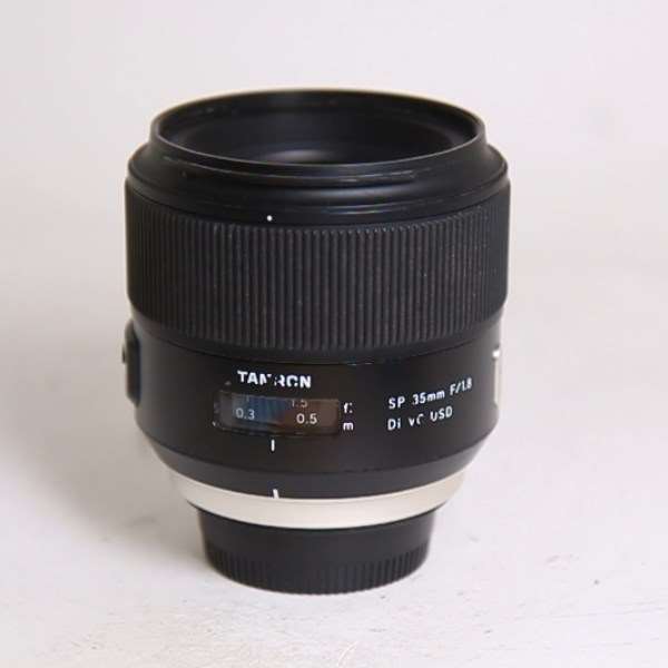 Used Tamron SP 35mm f/1.8 Di VC USD Prime Lens Nikon F