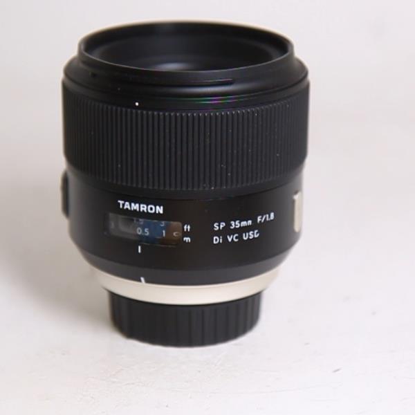 Used Tamron SP 35mm f/1.8 Di VC USD Prime Lens Nikon F