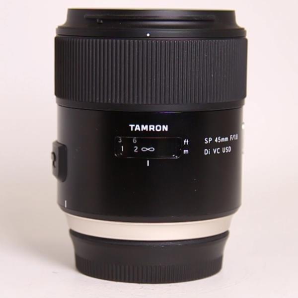 Used Tamron SP 45mm f/1.8 Di VC USD Prime Lens Canon EF