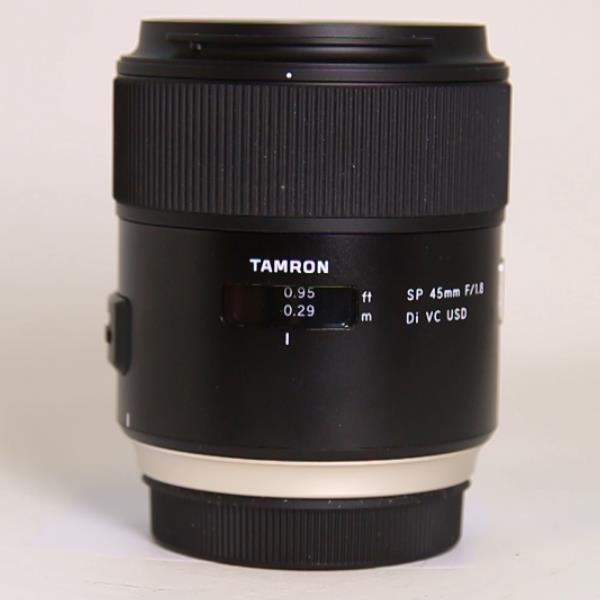 Used Tamron SP 45mm f/1.8 Di VC USD Prime Lens Canon EF