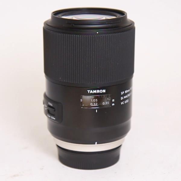 Used Tamron SP 90mm f/2.8 Di Macro 1:1 VC USD Lens Nikon F