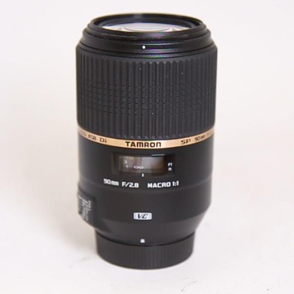 Used Tamron SP 90mm f/2.8 Di Macro 1:1 VC USD Lens Nikon F