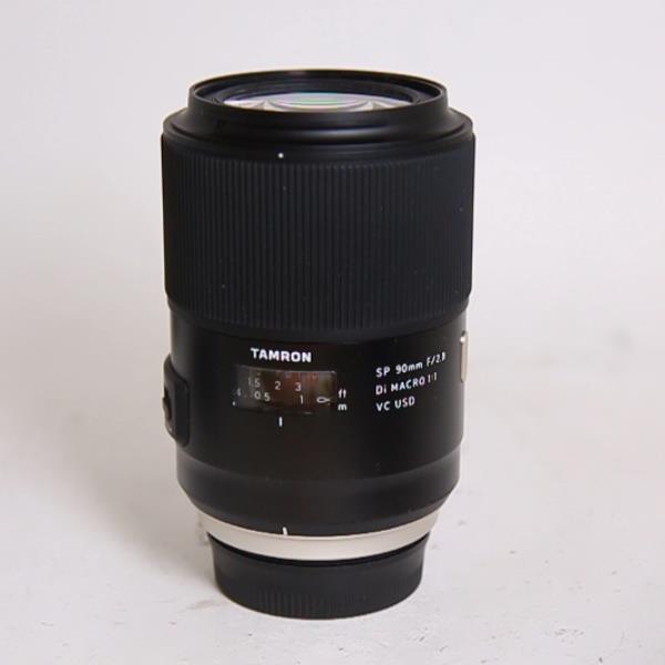 Used Tamron SP 90mm f/2.8 Di Macro 1:1 VC USD Lens Nikon F
