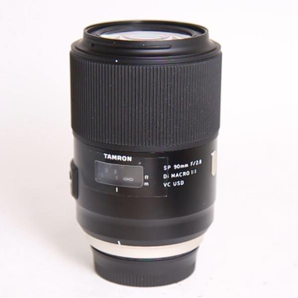 Used Tamron SP 90mm f/2.8 Di Macro 1:1 VC USD Lens Nikon F