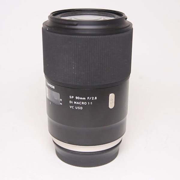 Used Tamron SP 90mm f/2.8 Di VC USD Macro 1:1 -  Canon EF