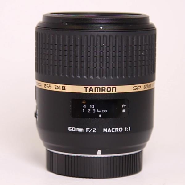 Used Tamron SP AF 60mm f/2 Di II LD Macro 1:1 - Nikon Fit