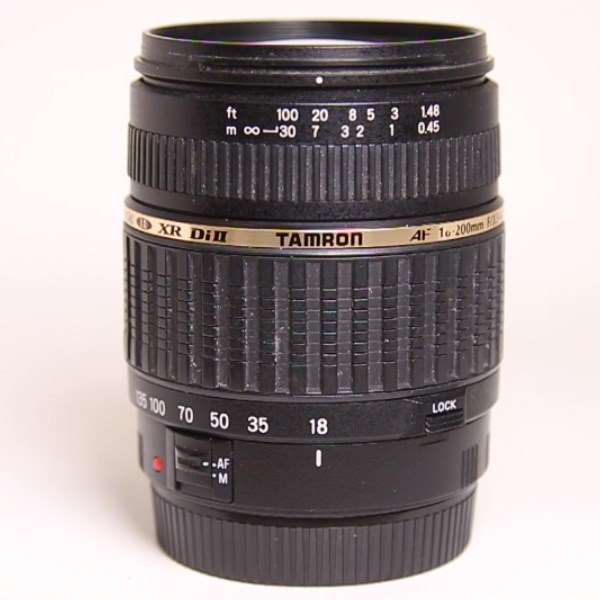 Used Tamron AF 18-200mm f/3.5-6.3 XR Di II LD ASP MACRO Canon Fit