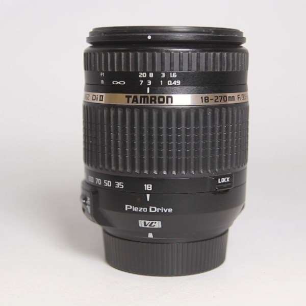 Used Tamron AF 18-270mm f/3.6-6.3 Di II VC PZD - Nikon Fit