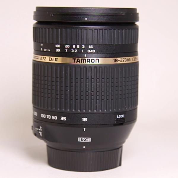 Used Tamron AF 18-270mm f/3.6-6.3 Di II VC PZD - Nikon Fit