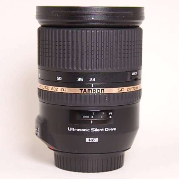 Used Tamron SP 24-70mm f/2.8 Di VC USD Lens - Canon Fit