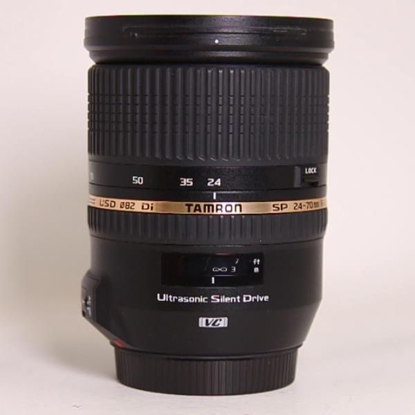 Used Tamron SP 24-70mm f/2.8 Di VC USD Lens - Canon Fit