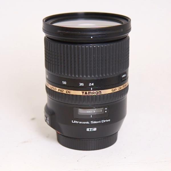 Used Tamron SP 24-70mm f/2.8 Di VC USD Lens - Canon Fit
