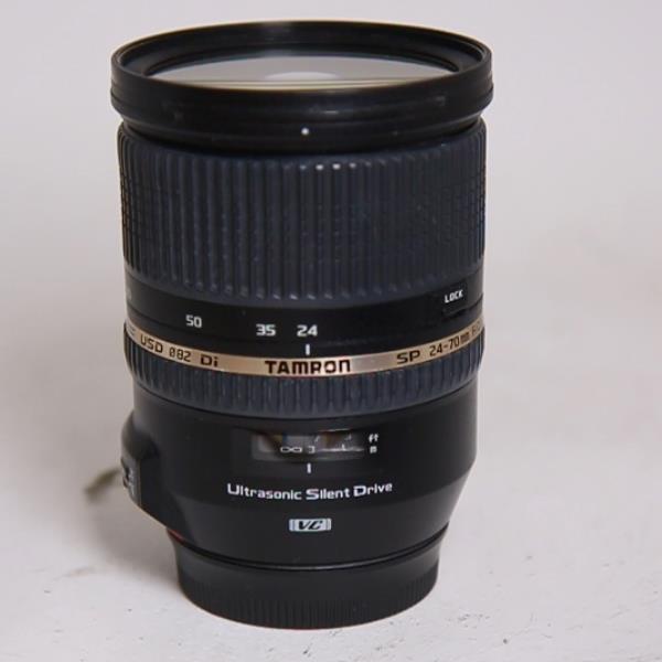 Used Tamron SP 24-70mm f/2.8 Di VC USD Lens - Canon Fit