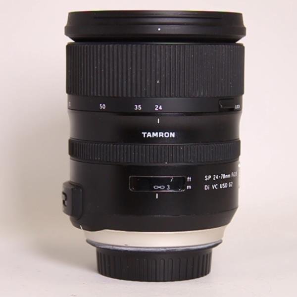 Used Tamron SP 24-70mm f/2.8 Di VC USD G2 Lens Canon EF