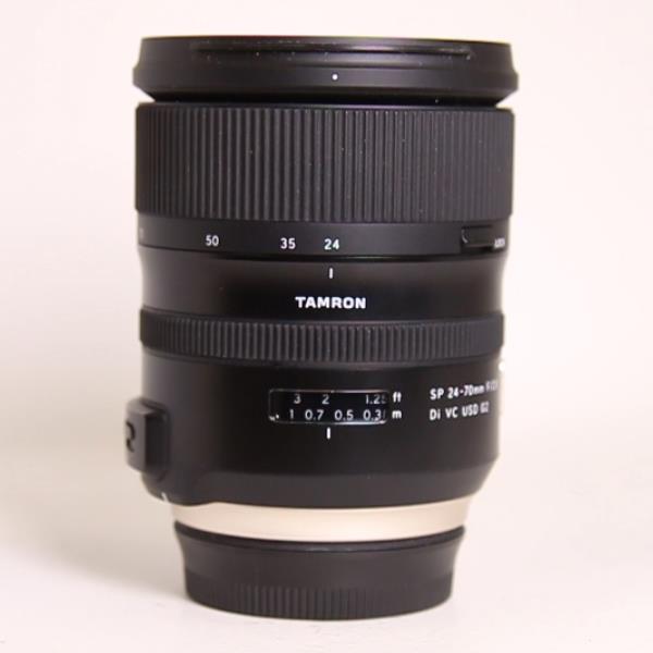 Used Tamron SP 24-70mm f/2.8 Di VC USD G2 Lens Canon EF