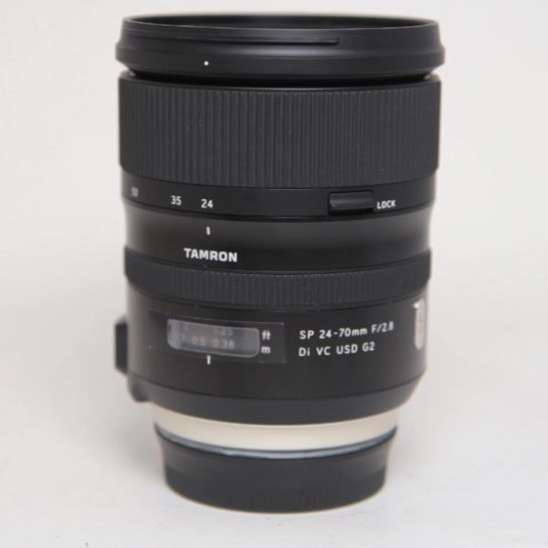 Used Tamron SP 24-70mm f/2.8 Di VC USD G2 Lens Canon EF