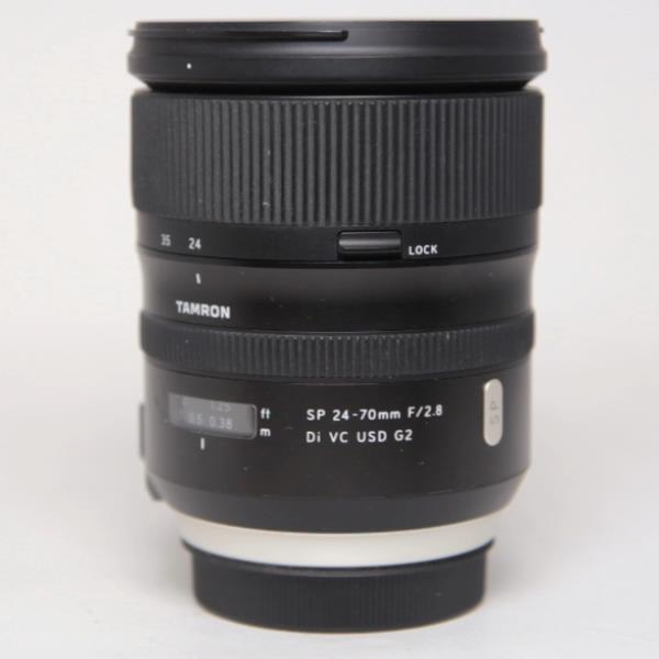 Used Tamron SP 24-70mm f/2.8 Di VC USD G2 Lens Canon EF