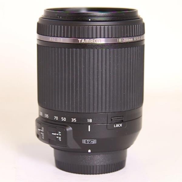 Used Tamron 18-200mm f/3.5-6.3 Di II VC Lens Nikon F