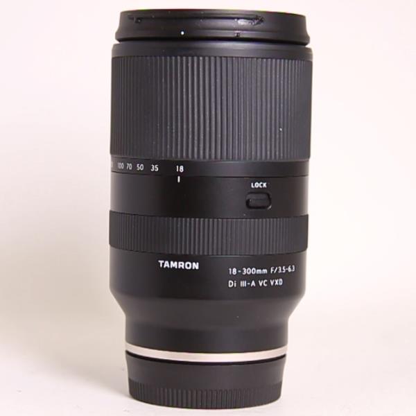 Used Tamron 18-300mm f/3.5-6.3 Di III-A VC VXD Lens Sony E Mount