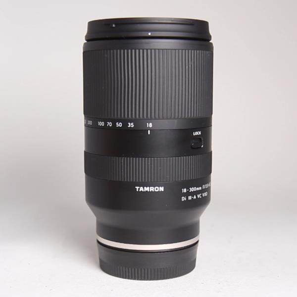Used Tamron 18-300mm f/3.5-6.3 Di III-A VC VXD Lens Sony E Mount