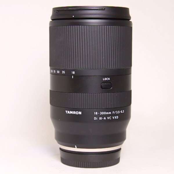 Used Tamron 18-300mm f/3.5-6.3 Di III-A VC VXD Lens for Fujifilm X