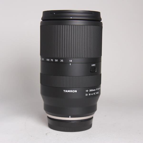 Used Tamron 18-300mm f/3.5-6.3 Di III-A VC VXD Lens for Fujifilm X