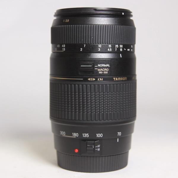 Used Tamron AF 70-300mm f/4-5.6 Di LD Macro 1:2 Lens Canon EF