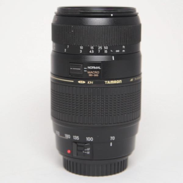 Used Tamron AF 70-300mm f/4-5.6 Di LD Macro 1:2 Lens Canon EF