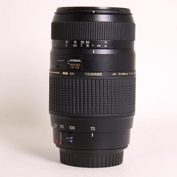 Used Tamron AF 70-300mm f/4-5.6 Di LD Macro 1:2 Lens Canon EF